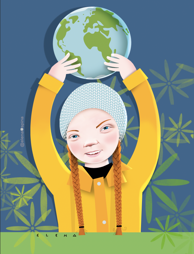 elenaOspina's tweet photo. @GretaThunberg activista sueca, defensora del #MedioAmbiente y activista en contra del #CambioClimatico, propone una #HuelgaEscolarPorElClima. #GretaThunberg https://t.co/Ly99n0GxU8