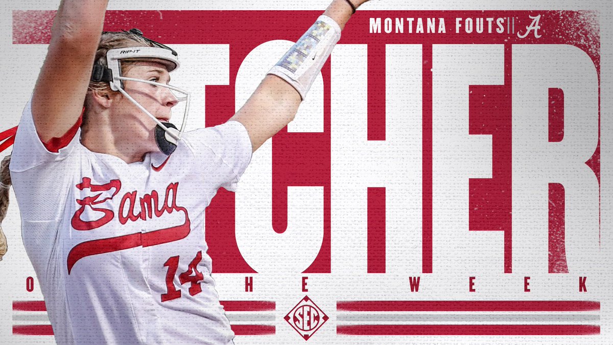 Pitched 10.0 innings over two appearances on the road against No. 6/9/11 Florida, holding the Gators to one run on three hits and a .091 batting average.

<a href="/MontanaFouts/">Montana Fouts</a> is the #SECSB Pitcher of the Week.