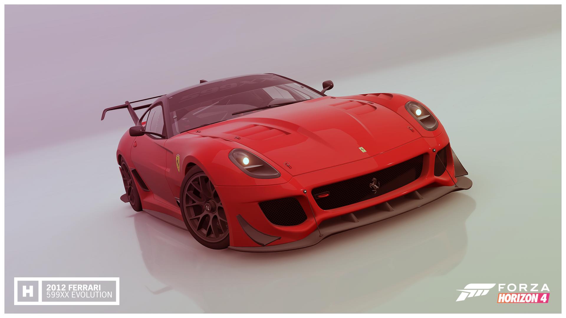 ferrari 599xx evolution forza horizon 4