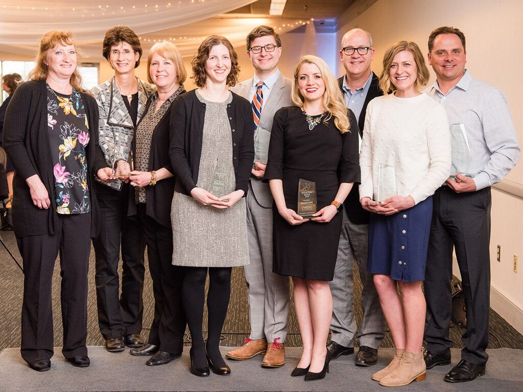 Congrats to our employee Anna Bosak, on receiving a “Rising Star” award from <a href="/VHEDC/">VHEDC</a> for her fantastic philanthropic work in the community through H.B. Fuller and as a board member at <a href="/WBLfoodshelf/">WBL food shelf</a>. Way to go, Anna! #HBFullerCares 
ow.ly/PLdd50qkakF