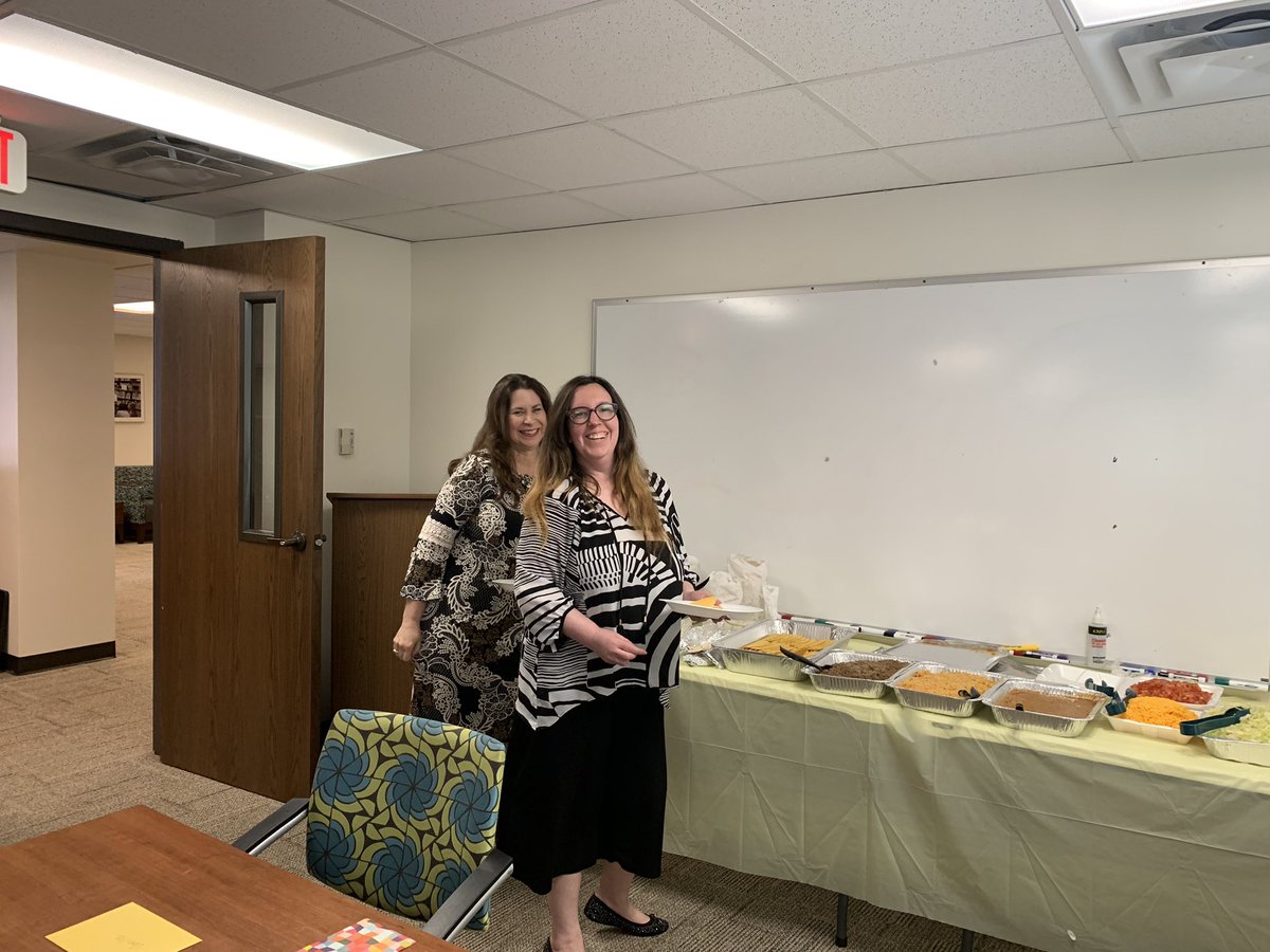 UC_CECHDean's tweet photo. Letโs โtacoโ about how amazing our administrative staff are within @TWUCOPE! ๐ฎ ๐ฎ bar time to celebrate their work everyday to make our college run!!! #AdminstrativeProfessionals #FulltimeNinjas @txwomans @TWUCOPEAsscDean @hansen_holly https://t.co/pMrATzrMkm