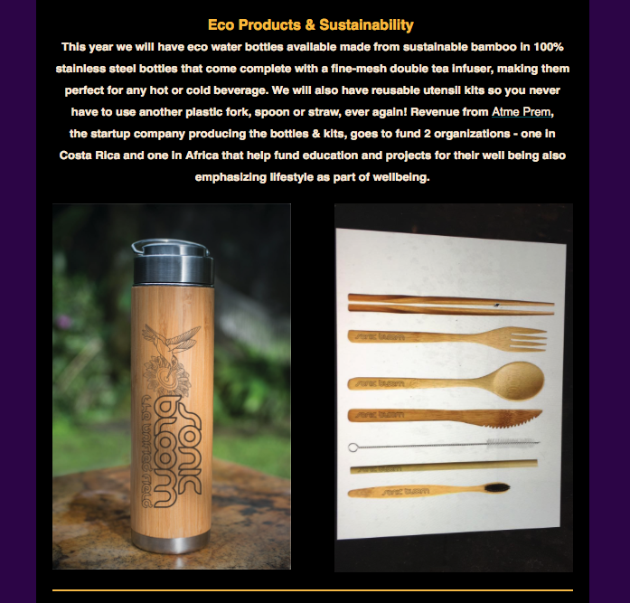 SONIC_BLOOM's tweet photo. We need to re-learn how to operate on #Earth... No more single-use plastic silverware.
Help us to help this transition by picking-up your own personal set of utensils made from sustainable bamboo from our partners #AtmaPrem at this year's #SONICBLOOM!
https://t.co/O9dzZzfics https://t.co/4wOmsynXp9