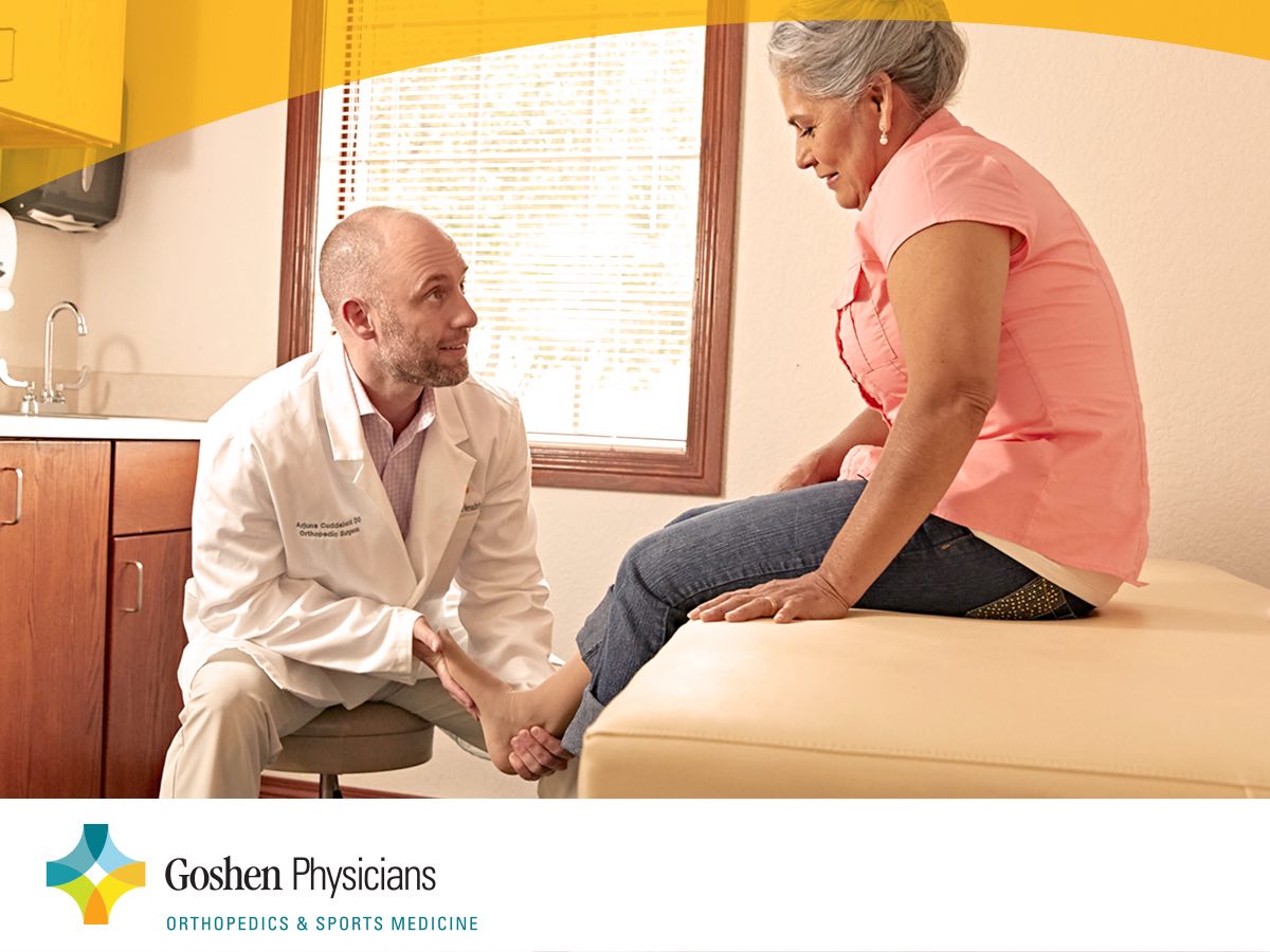 Dr. Arjuna Cuddeback is an orthopedic surgeon and joint pain specialist. But did you know he’s also a former semi-pro soccer player? If there’s pain in your game, he can empathize—and offer expert advice. Learn more: GoshenOrtho.org