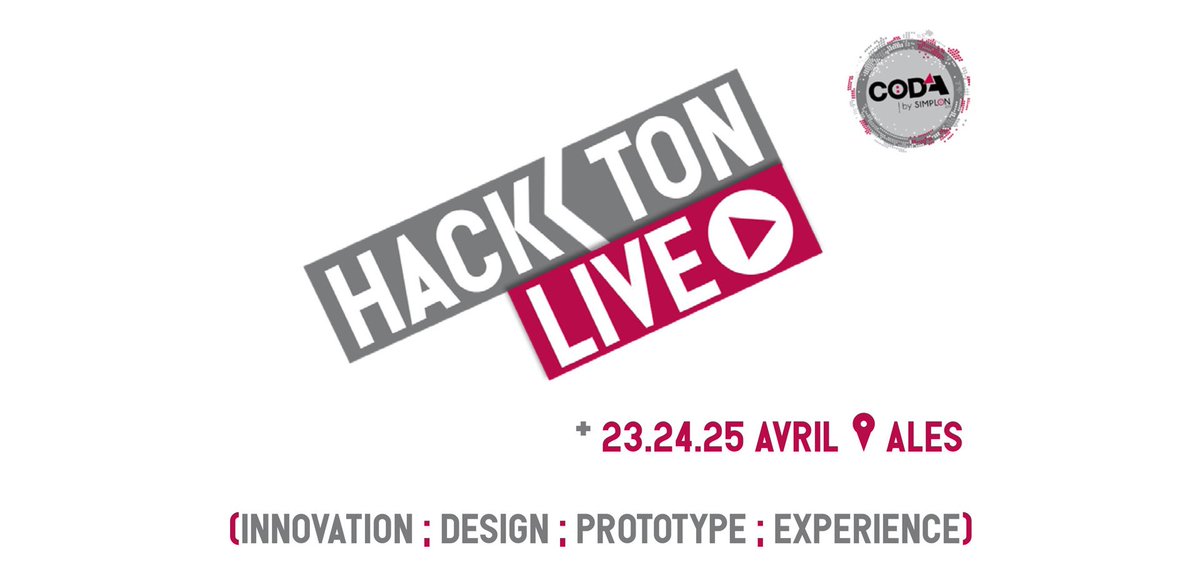 AlesMyriapolis's tweet photo. Hack Ton Live à Alès ! https://t.co/exdRwUOPxx in @lalettremnews w/ @CODA_by_Simplon @Simplon_Occ #HackTonLive https://t.co/KiC3CPKLBD