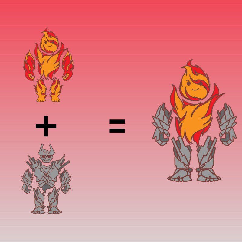 DoubleHelixStu1's tweet photo. Evolve your familiar in multiple elements. 
.
Discover type combinations that match your play style! 🐶🐱🐹🐰📱🎮
.
.
#indiedev #gamedev #indiegame #android https://t.co/qrmruZLJJL