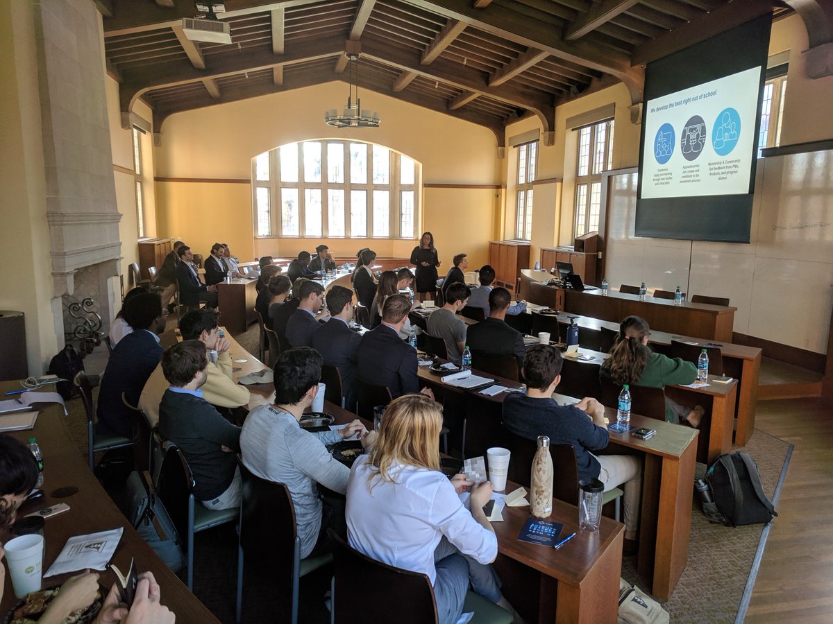 Thank you to Christine Gonzalez, Andrew Pataki, Carter Roehl, and Greg Zolman who visited our program to teach students about hedge funds, and the opportunities available at Point72. <a href="/Point72Careers/">Point72</a>