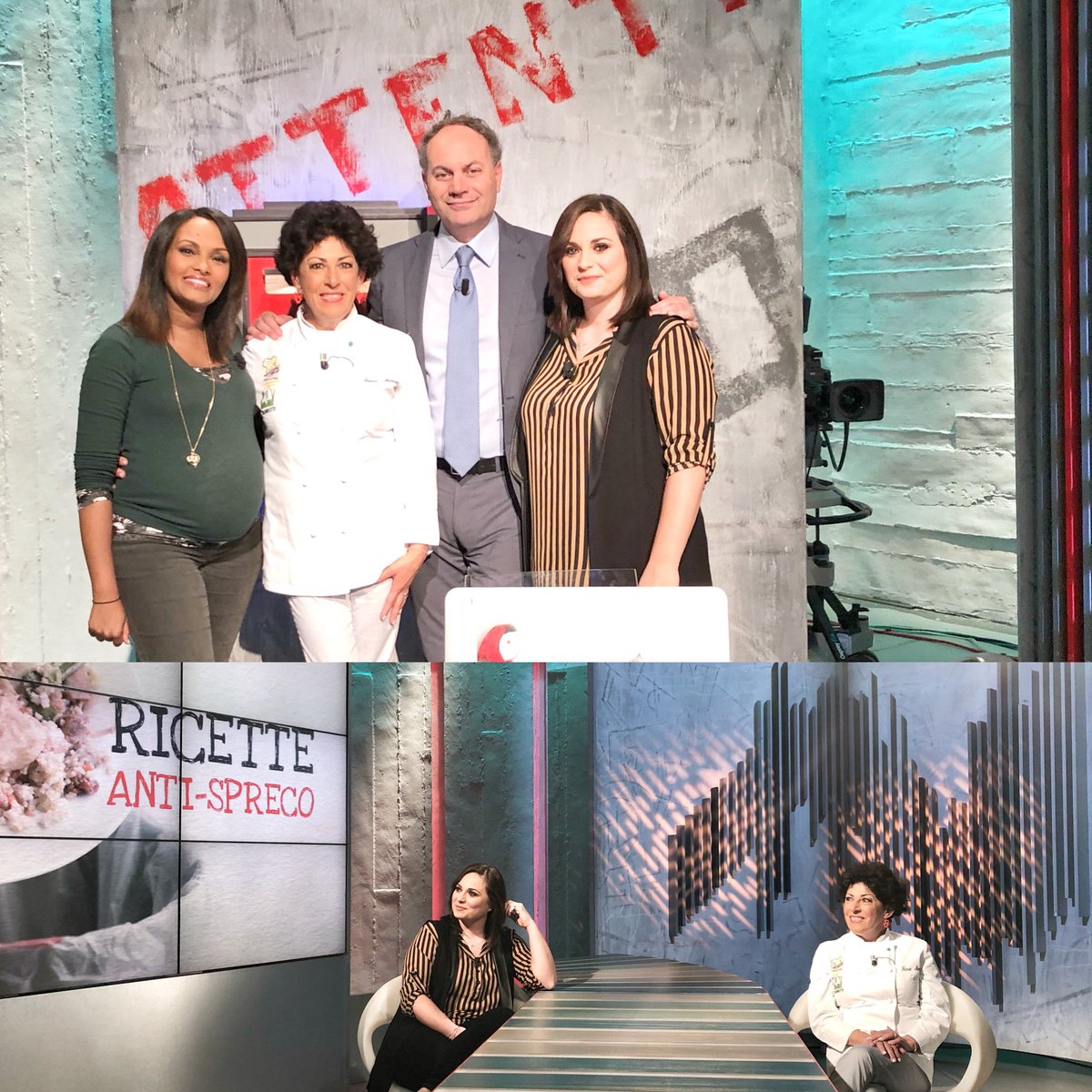 Grazie alla Dott.ssa <a href="/serena_capurso/">serena_capurso</a> Biologo Nutrizionista e all'Agrichef Ilaria Marino <a href="/coldiretti/">Coldiretti</a> per i preziosi consigli su come dar nuova vita al cibo avanzato

#attentiallupo