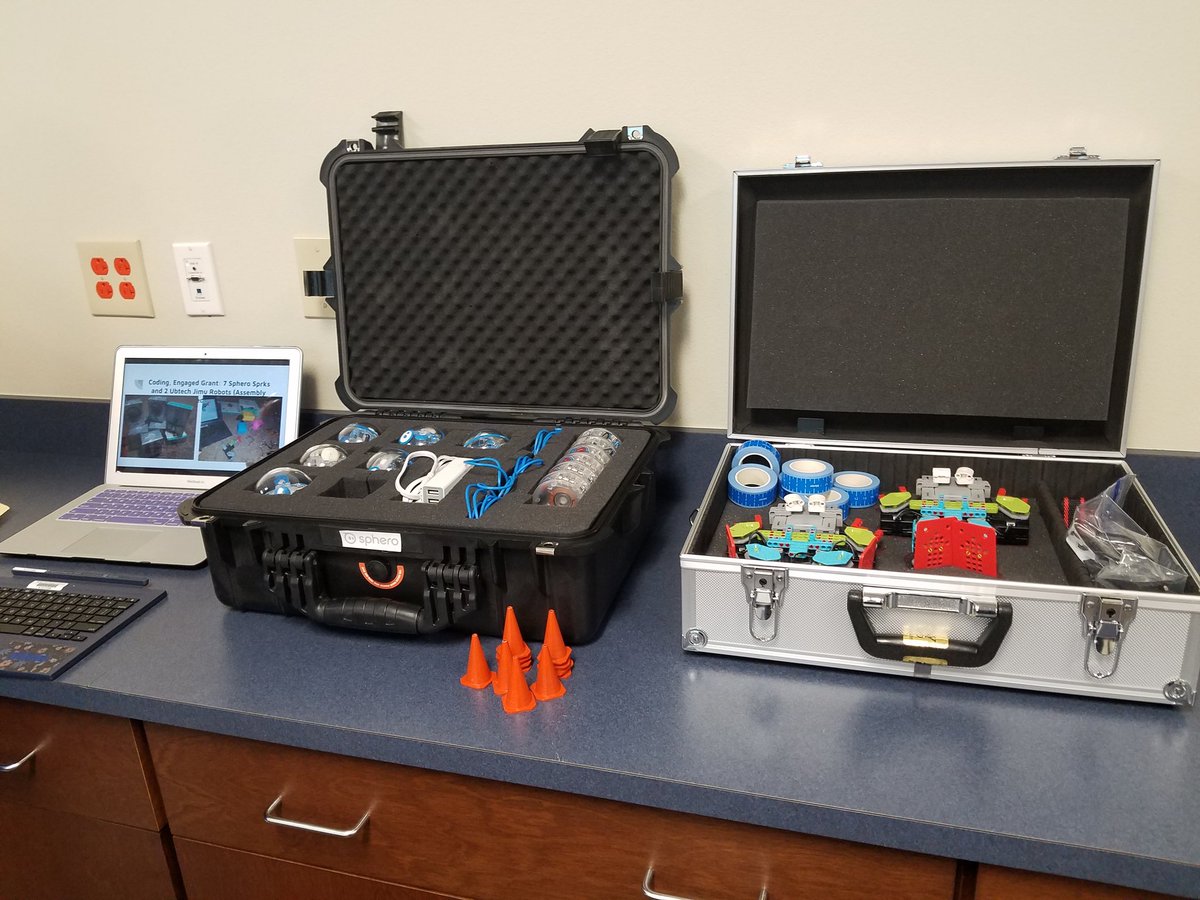 MrsPruenteCCE's tweet image. Just finished presenting for the @MISDFoundation, to thank them for our coding grant and show them all the amazing things coding club is doing with it! Thank you for inviting me to present!
#codingatthecastle
#thisiscce
#ThisIsMidway
@CastlemanCreek
#1midwaymath
#1MidwayScience