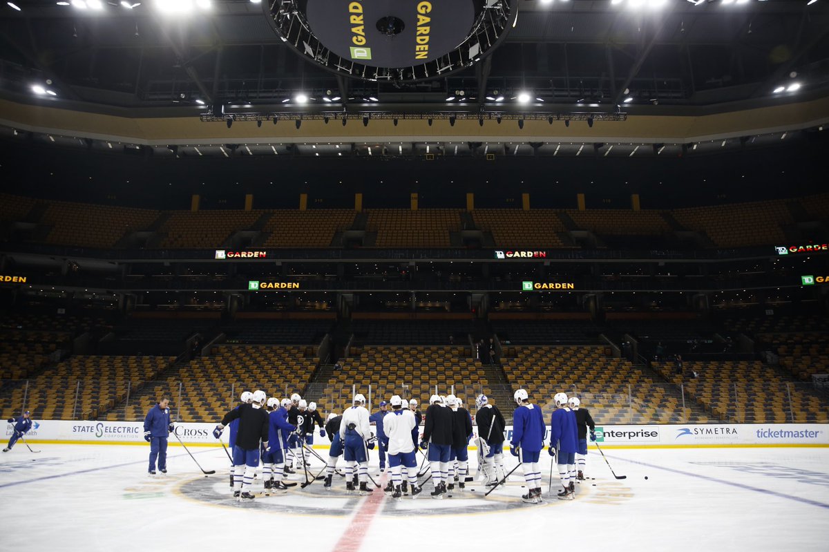 MapleLeafs's tweet photo. Final prep. #LeafsForever https://t.co/akFgic01SY