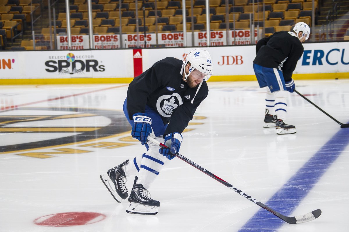 MapleLeafs's tweet photo. Final prep. #LeafsForever https://t.co/akFgic01SY