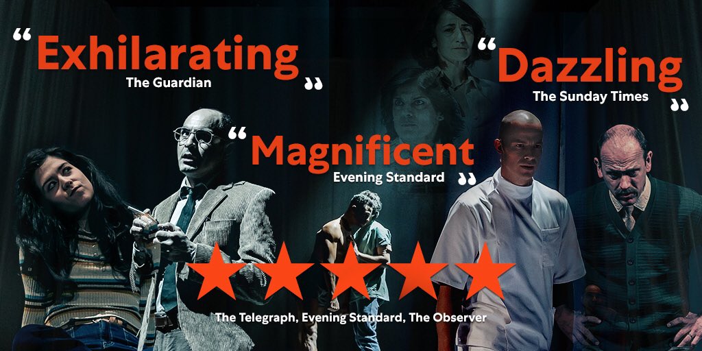 ⏰ The Countdown has begun. Only 3 venues left for our #Equus Tour! Tonight when the clock strikes 8 we start this week’s run of our ‘exhilarating’ co-pro w/ @stratfordeast of #PeterShaffer’s Classic at @The_Lowry ! Playing in Salford until Saturday. bit.ly/ETTWhatsOn