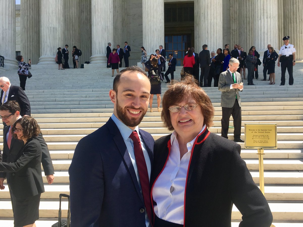 Oh what a beautiful morning to spend inside the Supreme Court watching my mother argue the census case.

#supremecourt #barbaraunderwood #solicitorgeneral #newyorkattorneygeneral #Census2020