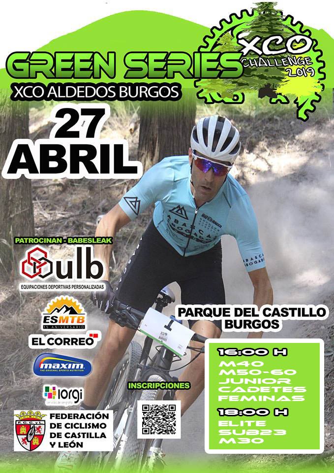 BURGOS GREEN SERIES XCO - XCO Aldedos Burgos

Inscripciones: labur.eus/HYF8S

Inscripciones On-Line hasta el viernes 26 de abril📆 hasta las 15:00 ⏱.

El día de la prueba NO SE TRAMITARÁN INSCRIPCIONES.

Si ya tienes asignado tu dorsal, obligatoria pre-inscripción.