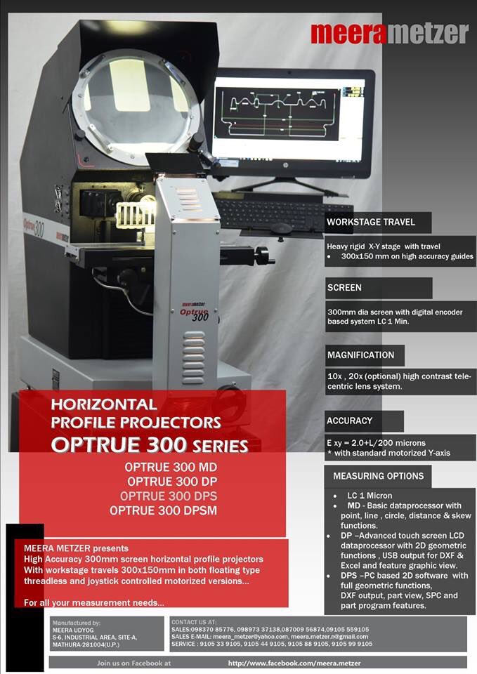 MeeraMetzer's tweet image. #profileprojector #meerametzer #opticalcomparator #OPP