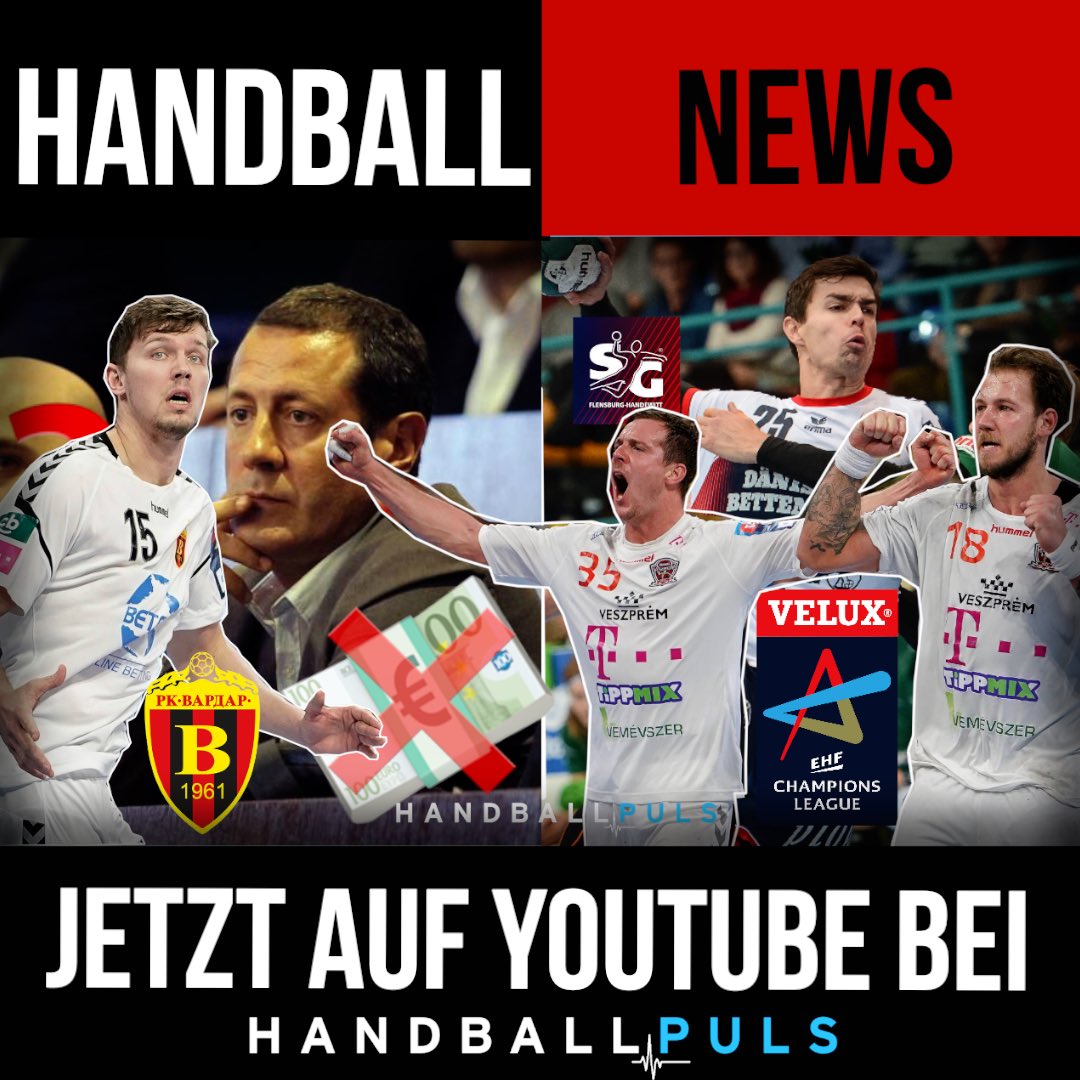 📢 #HanballNews im Überblick bei #HandballPuls

JETZT auf YOUTUBE ➡️ bit.ly/2UuwJO9 
- Christian Dissinger bald Arbeitslos?😲
- Schwere Verletzung bei Daniel Fontaine vom Bergischer Handball-Club 06 🚑
- RK Vardar vor dem AUS? 🆘
------
#Handball #DKBHandballBundesliga