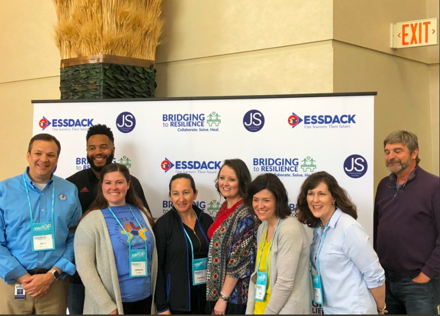 Proud to be at Bridging to Resilience with this <a href="/theSMSD/">SM School District</a> crew! Such a great conference as we learn and grow together! 

#B2R19
#Bridging2Resilience
#smsdrightnow
#pantherpride512