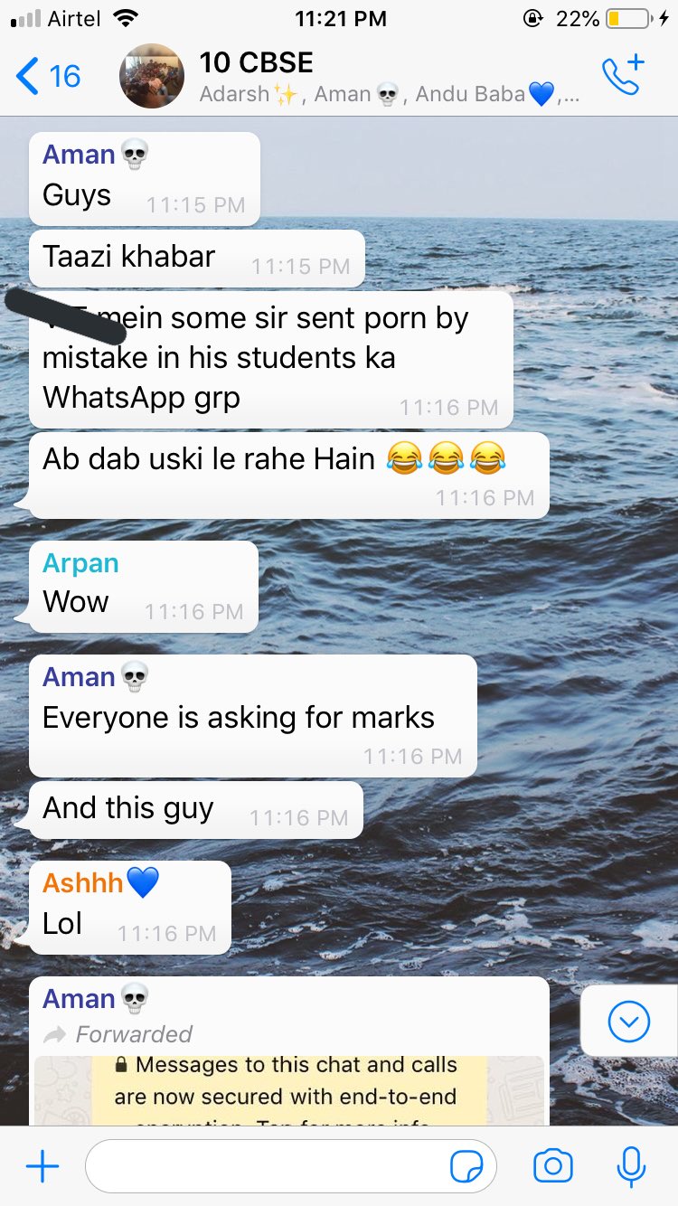 r on X: SOME UNI SIR SENT PORN ON THE STUDENT WHATSAPP GROUP BY MISTAKE  AND NOW THE STUDENTS ARE ASKING FOR MARKS OR MONEY TO STOP IT FROM LEAKING  AND SPREADING