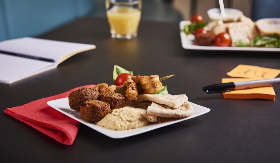 Hopefully after a chocolate egg filled #Easter weekend, you still have room for our discounted #Mediterranean platter. Take advantage of the £5 reduction until 30 April - officeserve.com/platters/shari…