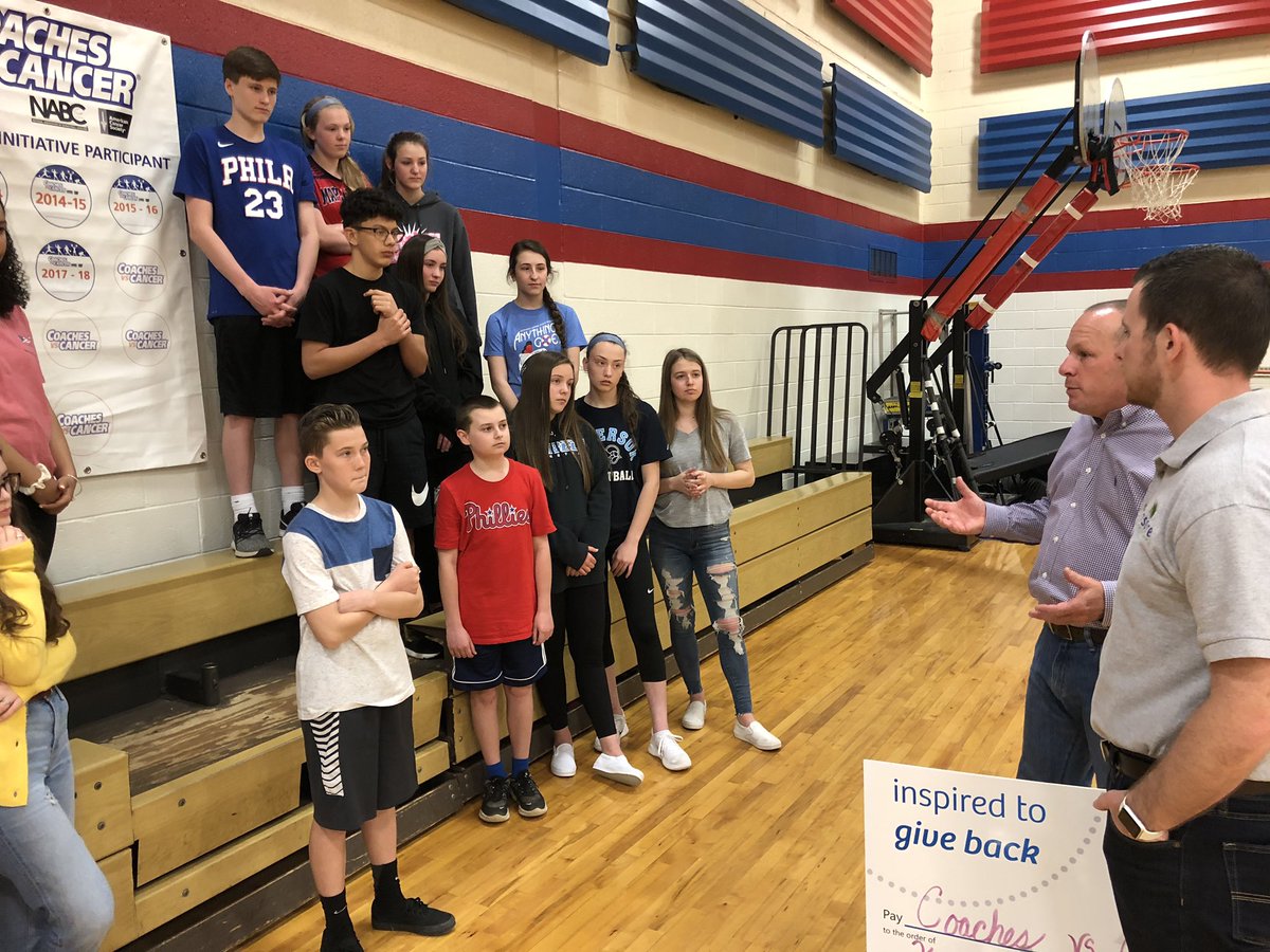 MaplePointSC's tweet photo. Thank you to our good friends at @InspireFCU for their incredible support of our Coaches vs. Cancer efforts this year. We are proud to have you on our team. https://t.co/oDepOYRFMN