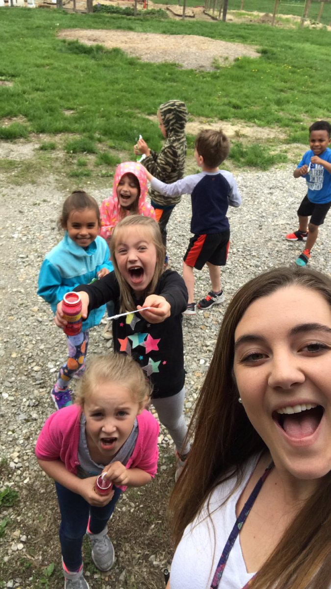 B day today and we had so much fun with our bubbles!