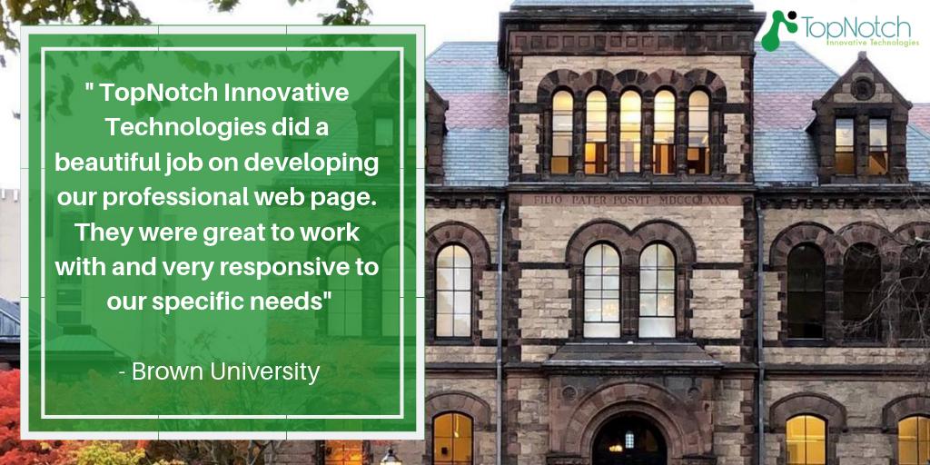 We loved working on this project for Brown University, and they loved the final product 😊. It always feel good to have yet another satisfied client! 

#review #webdesign #webdesigntrends #webdevelopers #webdevelopment #websiteoptimizations #webdesigncompany #webdesigninspiration