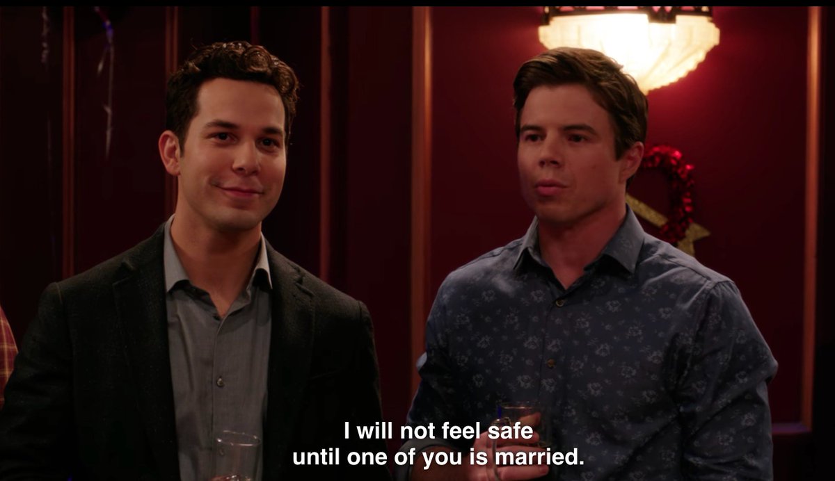 maddy_newq's tweet photo. just realized that almost every #CEXG screenshot I took can relate perfectly to a Jane Austen novel!!
exhibit A: White Josh is Mrs. Bennet https://t.co/85I3HZWRch