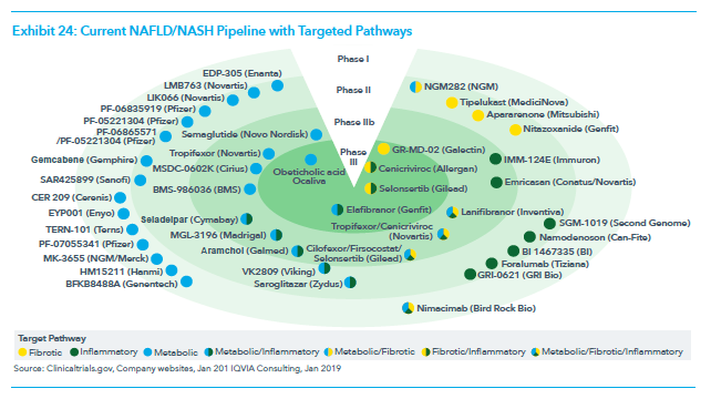 syinvesting's tweet photo. 40+ clinical products are trying to capture a piece of the multi-billion dollar #NASH market opportunity.
$GILD $AGN $NVS $MRK $BMY $NVO $ICPT $MDGL $ENTA $NGM $GNFT $CBAY $VKTX $GALT $GLMD $IVA $CNAT $CANF $MNOV $MTZPY $CSTX #Akero #SecondGenome #Enyo #Terns #BirdRockBio https://t.co/DOPiND5Asr