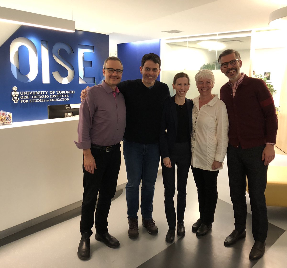 CTLOISE's tweet photo. CTL wishes to congratulate Dr. @ktremblaybeaton on the successful defense of her doctoral dissertation at @OISEUofT today, entitled “‘Caught in the middle’: Investigating middle school teachers’ pedagogical approaches in instrumental #music class.” 🎶🎓🎉 #OISEGrad19 https://t.co/OvVGEzA8Kg