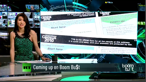 RT_America's tweet photo. WATCH: Clammoring over Census Controversy https://t.co/wEpesqwRjz
@BoomBustRT
#BoomBustRT #Census2020 https://t.co/jiGoeY53hF