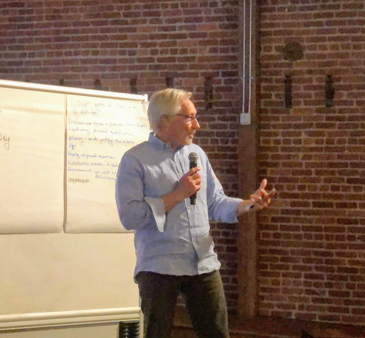 human(Ethos) (@human_ethos) on Twitter photo "The world is mirroring back to us in the tech industry how important it is that we get this conversation on the table. Ethics wants so much more out of us… To develop a quality the world is looking for in our products and services… How to trust us.”
- via Barry Brown "The world is mirroring back to us in the tech industry how important it is that we get this conversation on the table. Ethics wants so much more out of us… To develop a quality the world is looking for in our products and services… How to trust us.”
- via Barry Brown