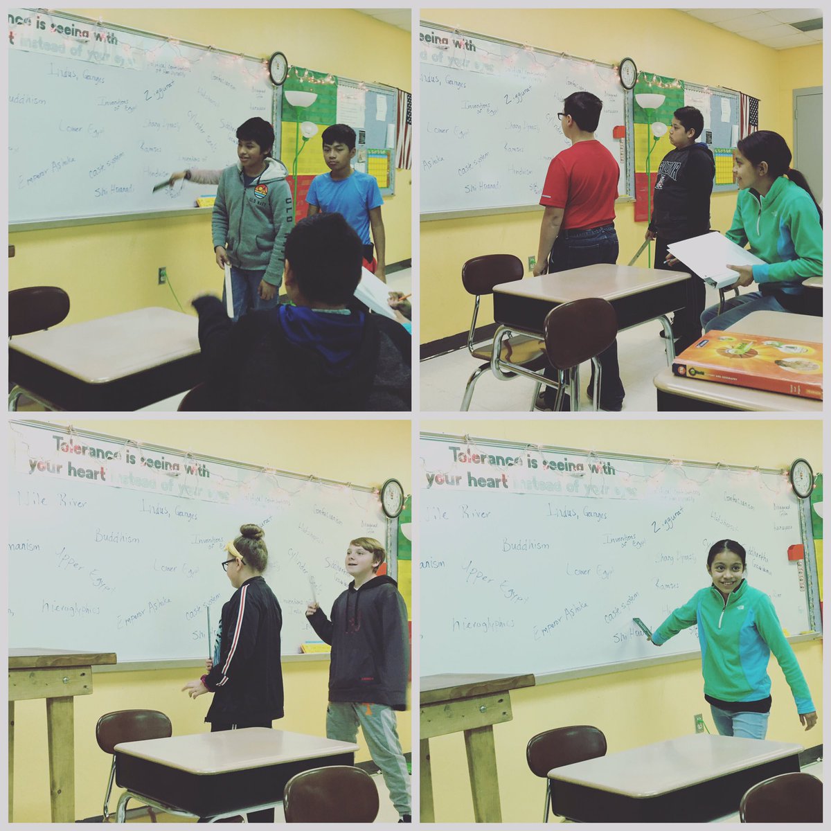 MeadowviewELL's tweet photo. Yesterday, we played Splat! in Mrs. Jeffers’ class to review for social studies. (Disclaimer: I was unfortunately unable to capture the moment of my defeat to Alan...OOPS!😆) #WeAreMV #LoveMyKiddos https://t.co/k22sH4sxSm