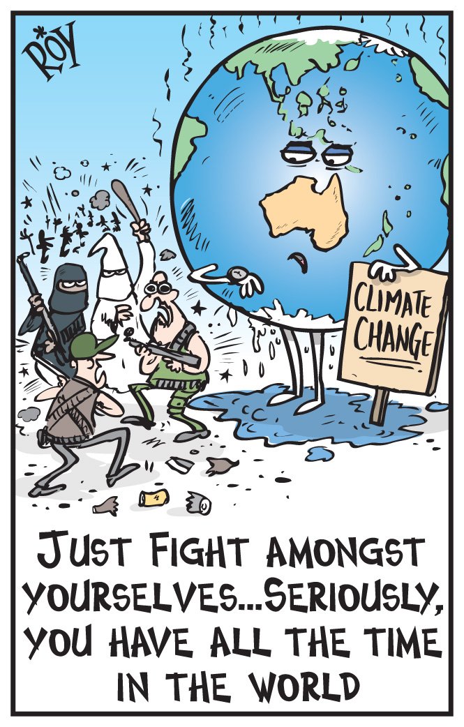 What on Earth!?!? :(
#Cartoon: @theheraldsun #terrorism #SriLanka #Christchurch
#climatechange #ClimateCatastrophe #SriLankaAttacks #SriLankaBlast 
#NewZealand @cartoonmovement #NewZealandShooting 
@actualiteitjunk @Greenpeace @IlloRoom