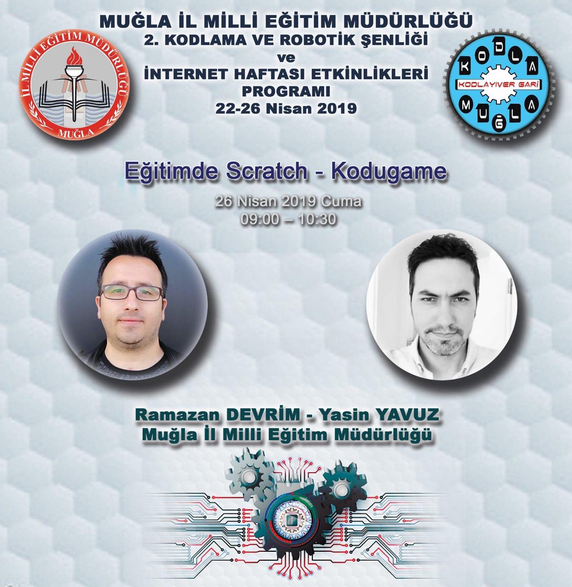 KodlaMugla's tweet photo. 2. Kodlama ve Robotik Şenliği Atölyeleri. https://t.co/Fyio6FuYJE