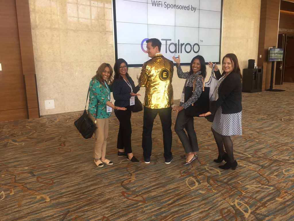 CecilShelton1's tweet image. Some of our lovely ladies from @SharpCareers  Talent Acquisition Team enjoying some down time at #ERERC ERE conference with our HOST Paul Freed @sharphealthcare #sharpshares #freesmoothies