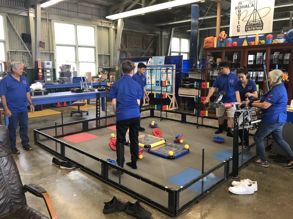 Voice4Equity's tweet photo. Congratulations state winner Kohala High Robotics team -traveling today to Kentucky for nationals! #HI4PublicEd https://t.co/mLFUGzXlmU