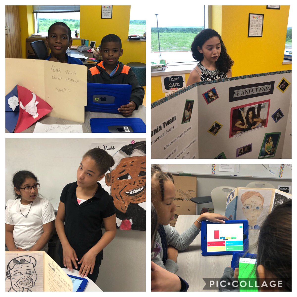 Wendy Boatright (@boatrightsclass) on Twitter photo 4th grade AIMers <a href="/LagosElementary/">Lagos Elementary</a> learned all about a famous person who overcame many odds before becoming famous. They did a great job at the Living Wax Museum today! They wrote songs, painted pictures, made kahoots, and shared a lot of interesting facts. #SpartanSpirit 4th grade AIMers <a href="/LagosElementary/">Lagos Elementary</a> learned all about a famous person who overcame many odds before becoming famous. They did a great job at the Living Wax Museum today! They wrote songs, painted pictures, made kahoots, and shared a lot of interesting facts. #SpartanSpirit