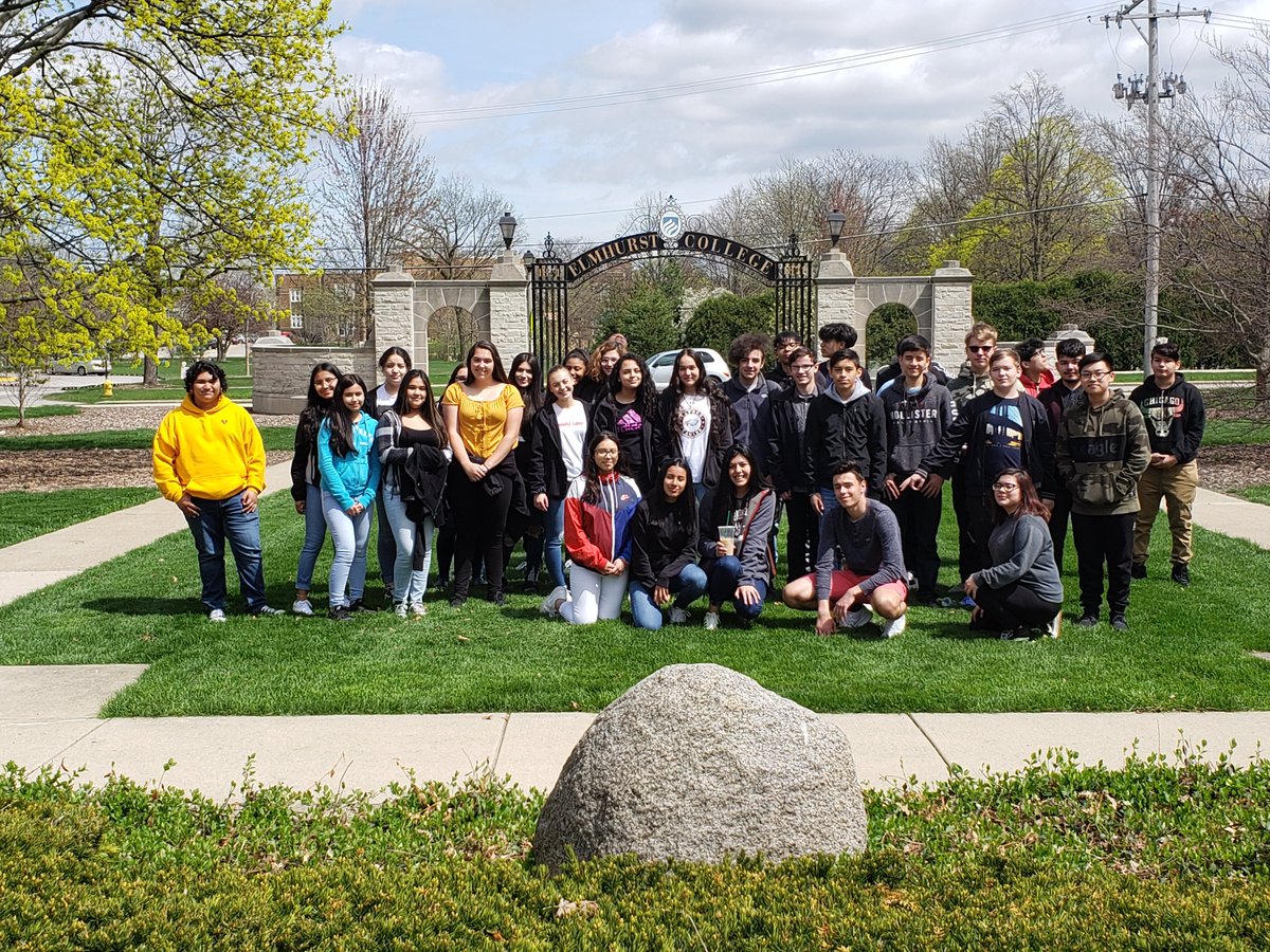 Kass (@akassmath) on Twitter photo College Visit fun! Thank you Elmhurst College! #leydenpride College Visit fun! Thank you Elmhurst College! #leydenpride