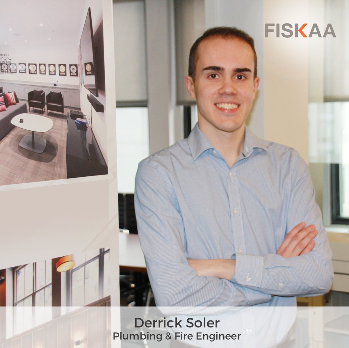 We are proud to introduce the newest member of our #Fiskaateam! Meet Derrick, our new Plumbing and Fire Protection Engineer. It's great to have you on-board!
.
.
.
.
#FiskaaNYC #Fiskaateam #team #plumbingengineer #fireprotectionengineering #engineer #engineers