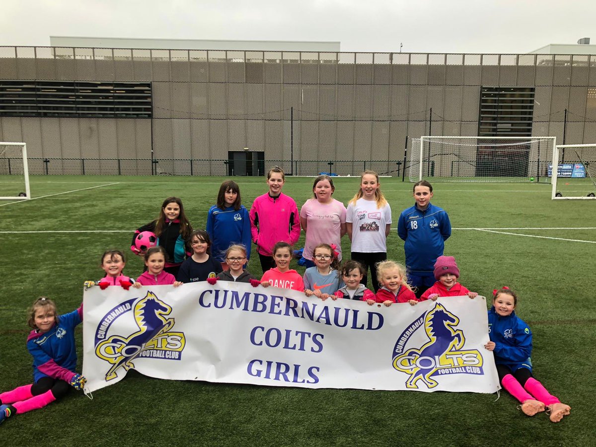 OfficialCColts's tweet photo. 🎀 | #SWFPinkWeek

Our #CCFC girls #SoccerCentre players, U9s team &amp; U11s team (not forgetting the coaches!) enjoying donning their pink gear for one week only (sorry George 😉) to raise awareness and appreciation for the important work that @CRUKScotland do 👏 

#OurGirlsOurGame https://t.co/XlSqaYQb5S