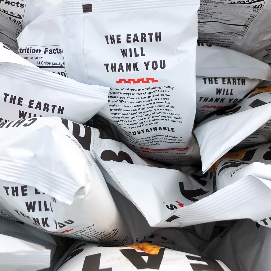 This week only it's but 2 get 1 FREEEEE on our website!   The cheapest item in your cart will be the free one, because this is still a business and that's how it works. Use code GOODCONSUMER at checkout. eatchirps.com.