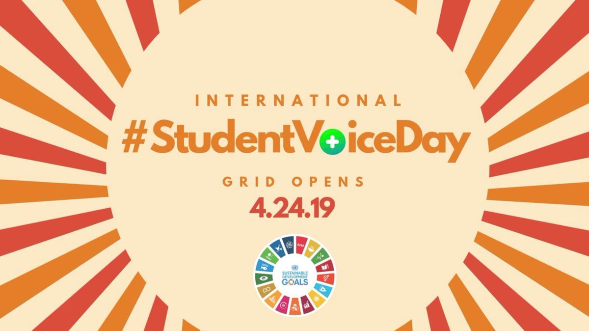 Don't forget - tomorrow, April 24th is #StudentVoiceDay!!!! How will you use your voice to change the world? #FlipgridFever  #OnslowDLT BByt.es/PR7PT