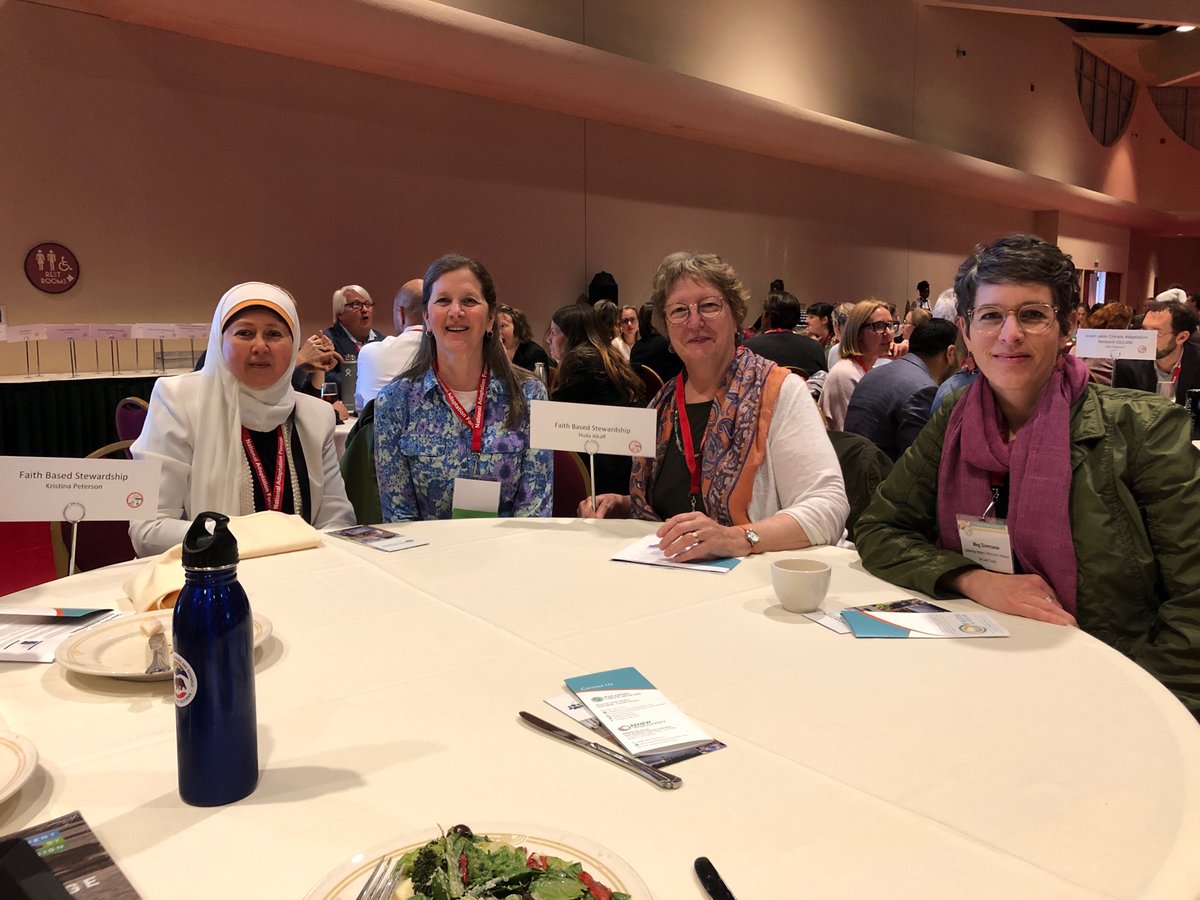DairyCap's tweet photo. Faith-based discussions on climate change with Green Muslims, United Methodist, Lutheran and Unitarian participants at #NAF2019. https://t.co/2pObIGtwSe