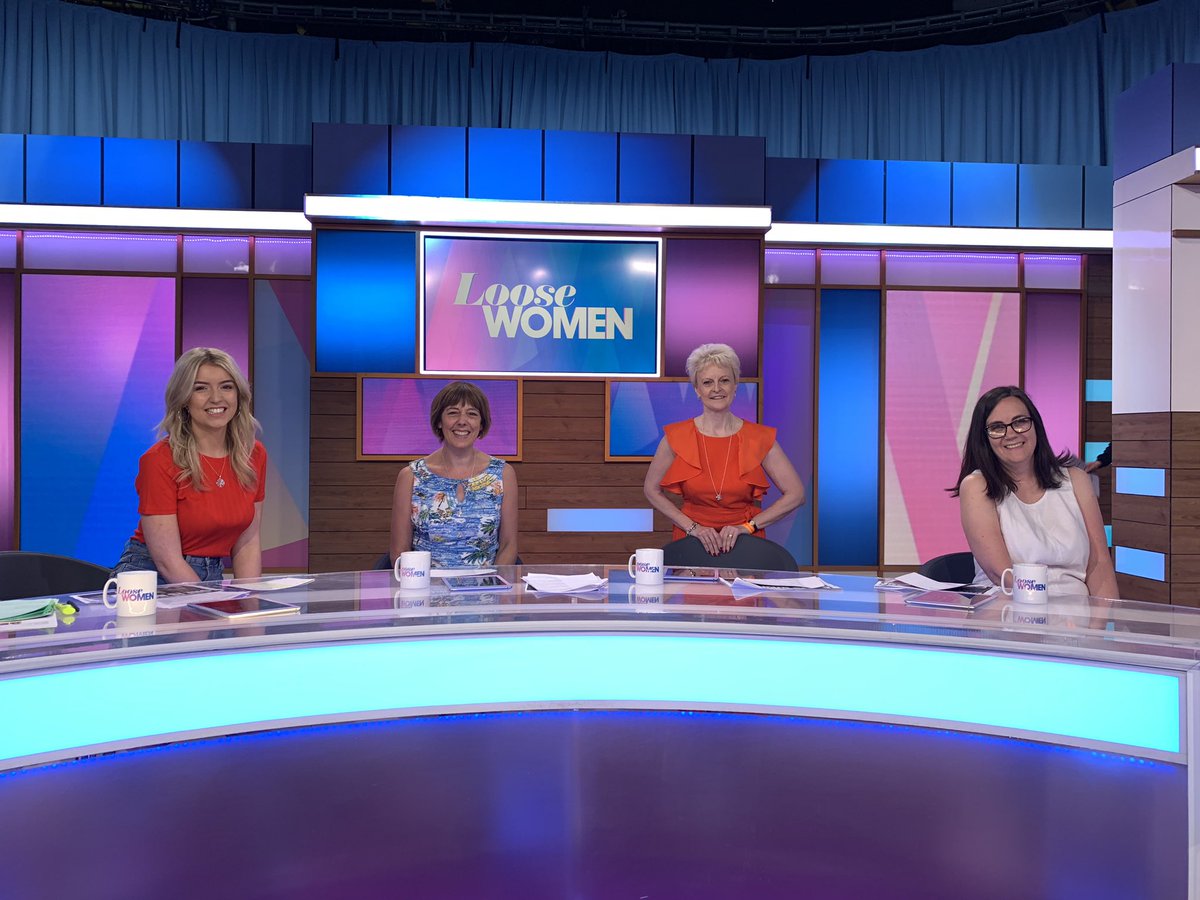 itsleepeart's tweet photo. Whoops! Forgot to post our stand ins! #loosewomen audience https://t.co/3lsBlopYz2