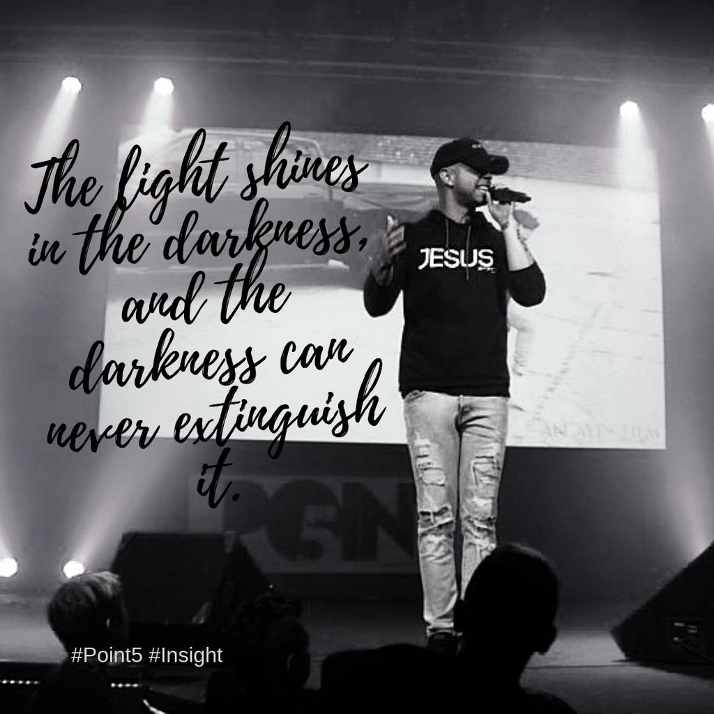 Point5music's tweet image. [Light &amp;gt; Darkness]

#John15 #Point5 #Insight