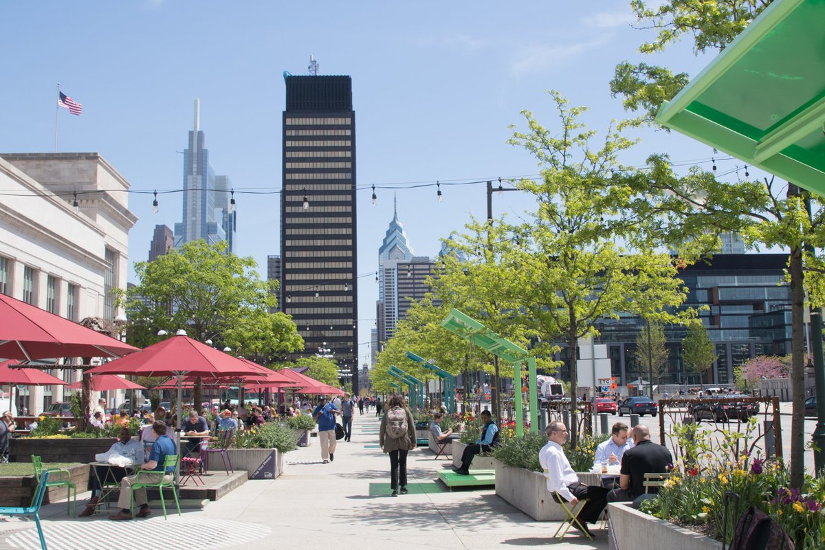 A beautiful day to be outside in Philly, no?