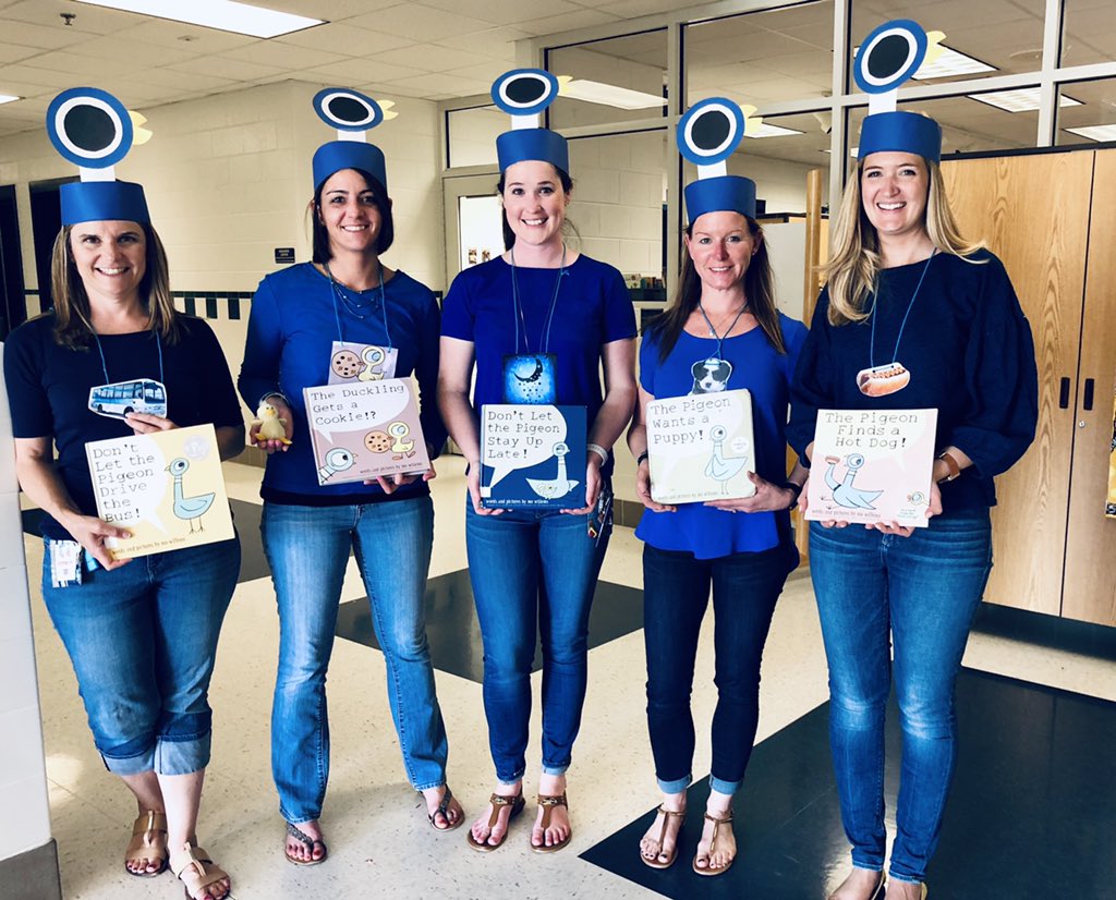 First grade dressed up as our favorite book character today! Don’t let <a href="/The_Pigeon/">The Pigeon</a>... <a href="/Wellerwildcats/">STU</a>