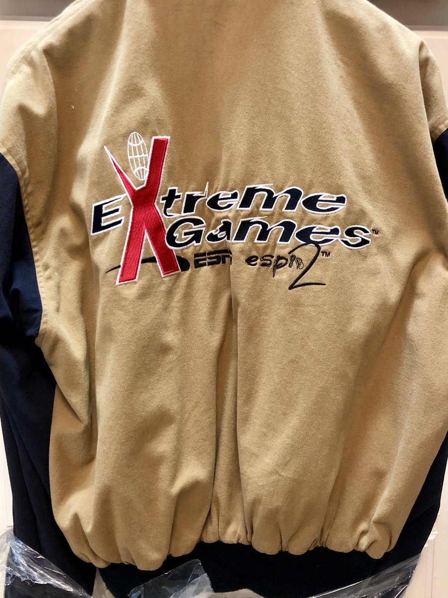 cbs11doug's tweet photo. .@XGames how bout this museum piece...24 years since it all began. With a different name. #Vintage #XGames #jacketgame https://t.co/jW8iCv5mF2