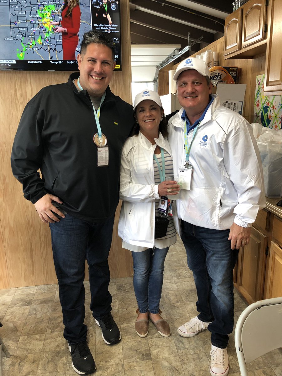 Day 1 with our amazing #OKCFA Co-Chairs!
