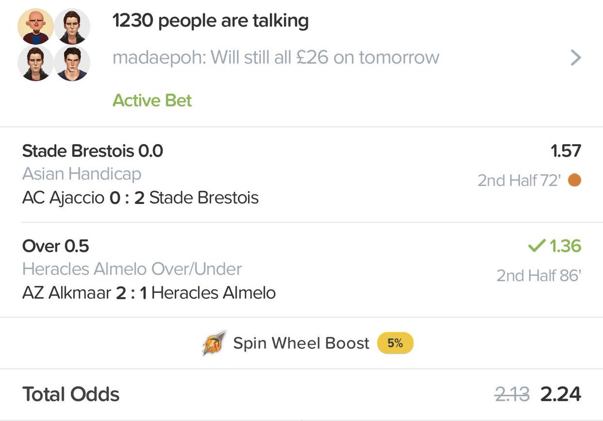 BadManBetting's tweet photo. 2-0 BREST!!!! 

Whisper it quietly... s..e..v..e..n... in a row?!? https://t.co/1zyfDfSvrX