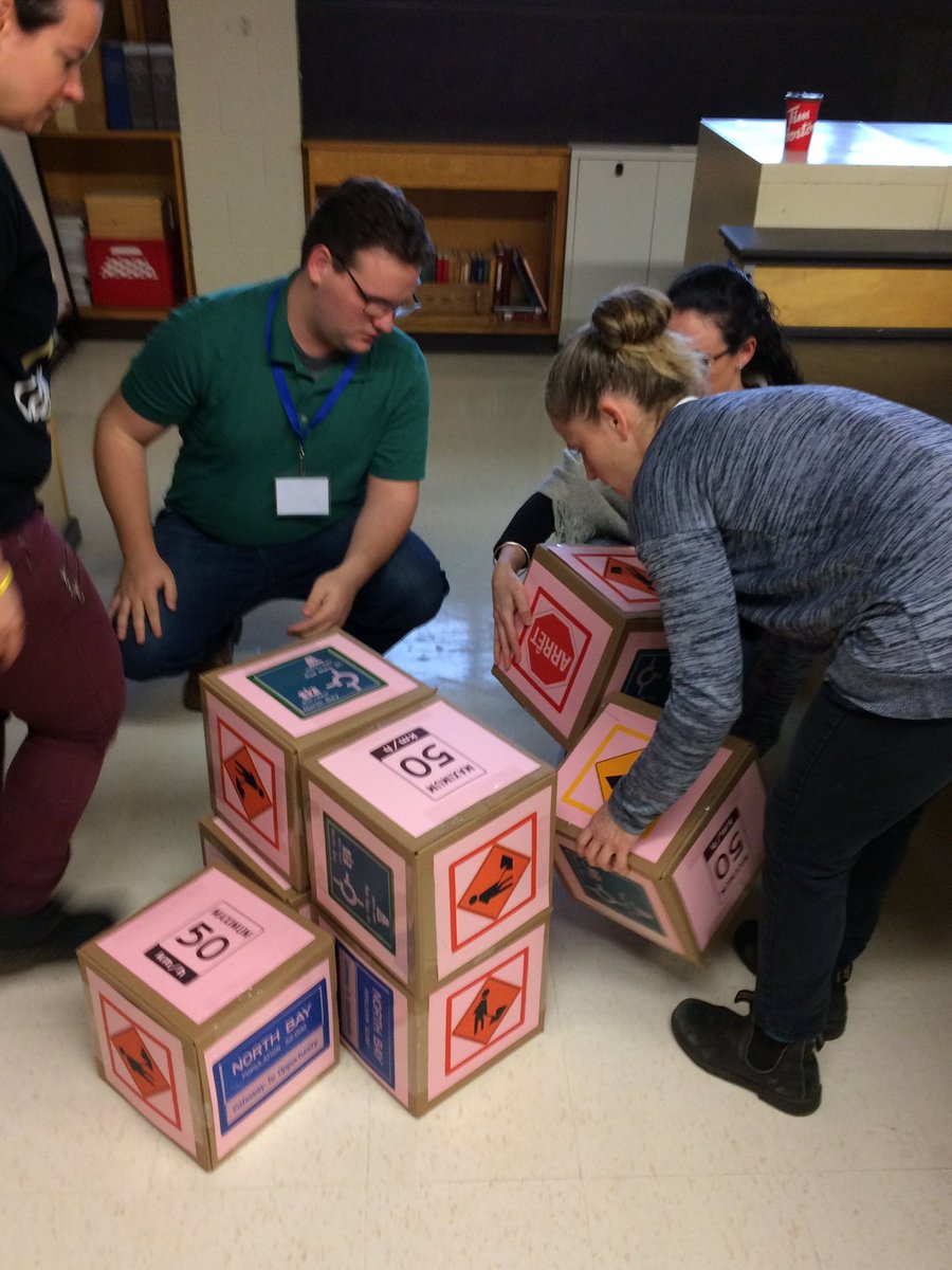 DeschampsNear's tweet image. @NearNorthSchool #NTIPEducators and #FSLeducators engage in CEFR inspired learning; beginning with an Escape Room. We deepened our understanding of the CEFR and strategies thanks to @sgojsic presentation at the OMLTA. What a successful day! #NearNorthUnited!
